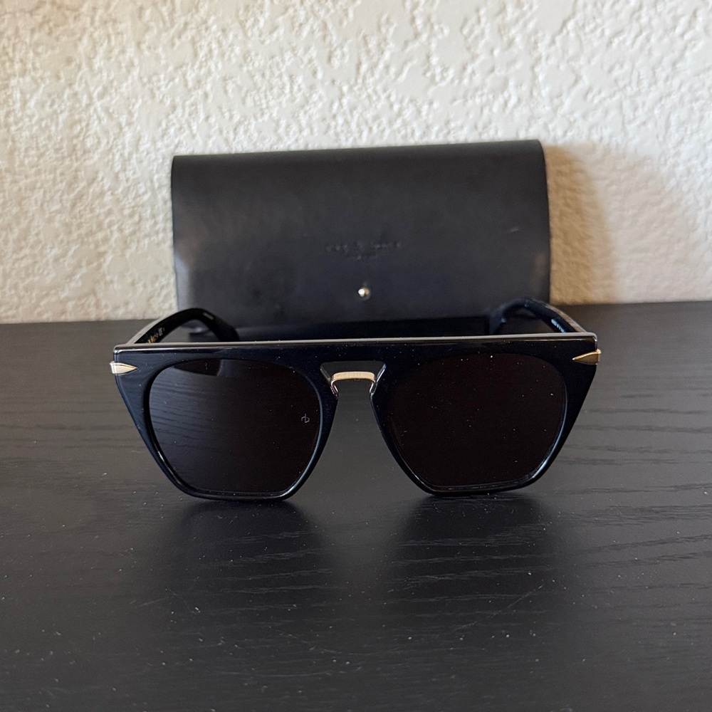 rag & bone Black RNB1022/S Sunglasses and Case